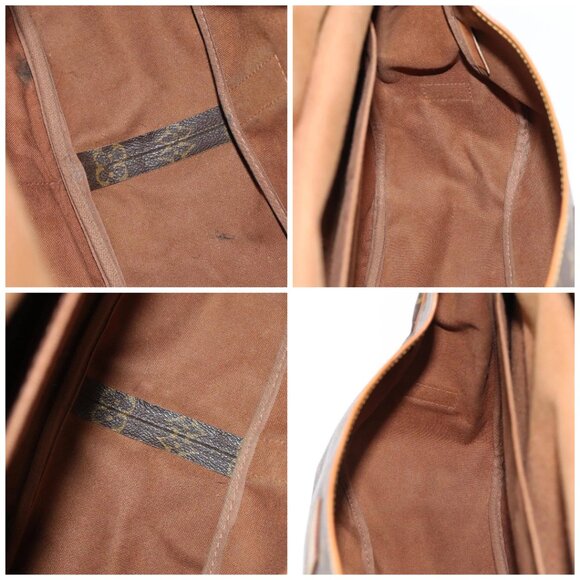 LOUIS VUITTON Monogram Saumur 35 Shoulder Bag M42254 LV Auth ki4838 - Picture 15 of 16